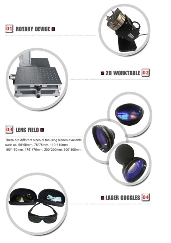 Deep Engraving Desktop Fiber Laser Marking Machine 1